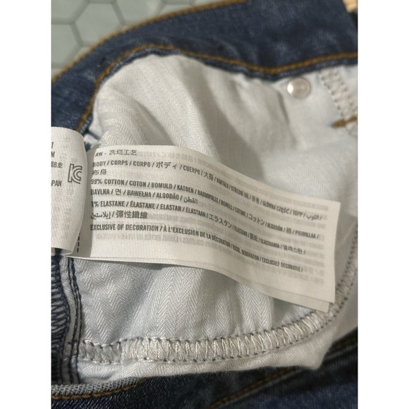 ABERCROMBIE & FITCH WOMENS JEANS SIZE 27/4 CURVE LOVE The Ankle Straight - Picture 4 of 8